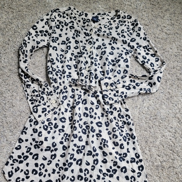Gap girls' cheetah animal print dress in size Medium (8) - Picture 1 of 3
